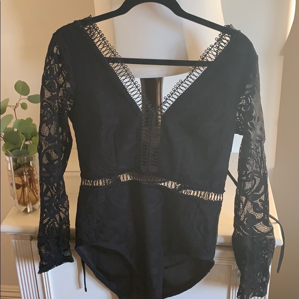 Love triangle date night lace shirt